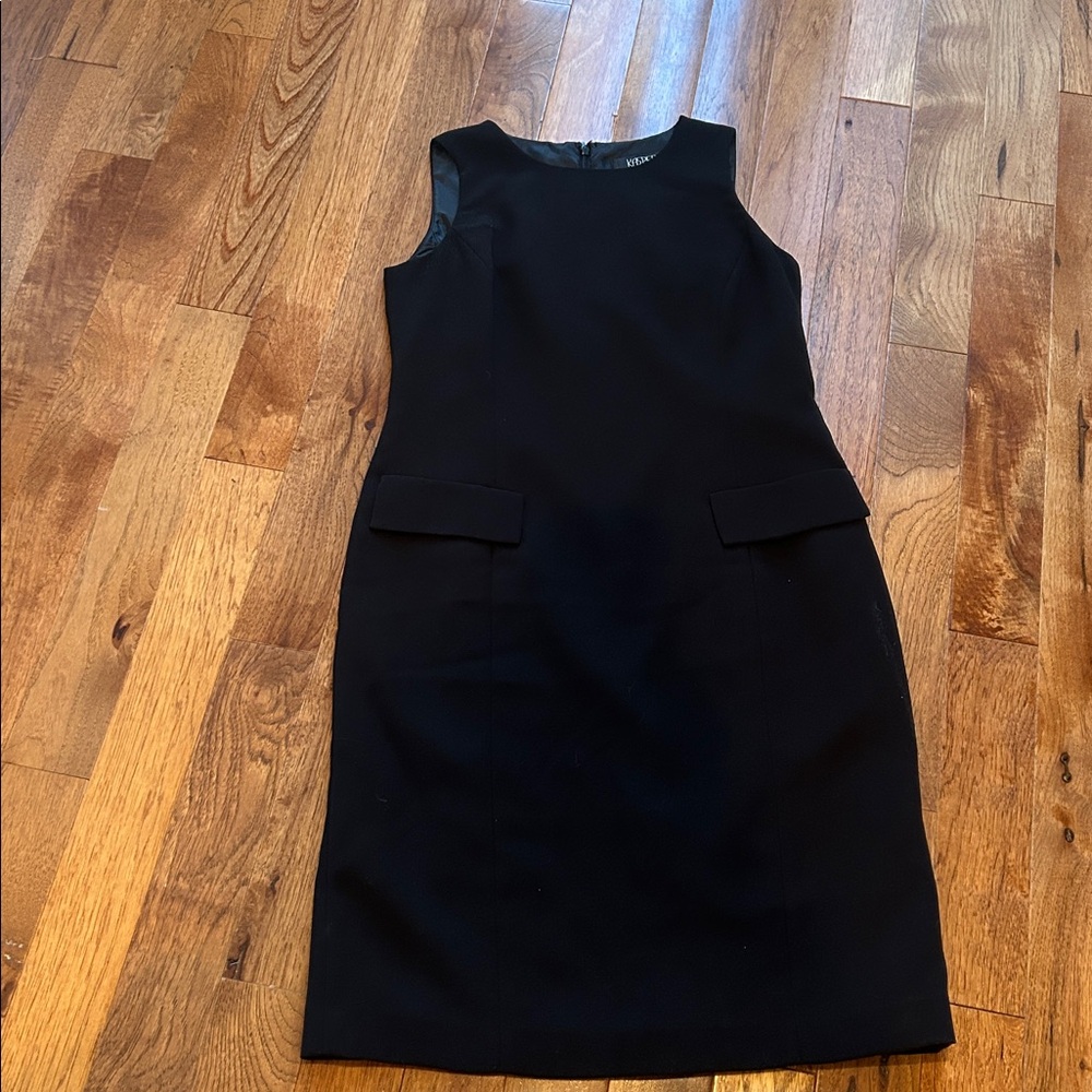 Kasper black business dress